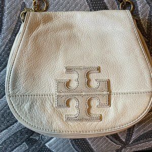 TORY BURCH WHITE CROSSBODY BAG